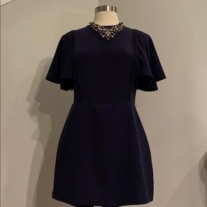 New York and Company Navy Blue Jumper